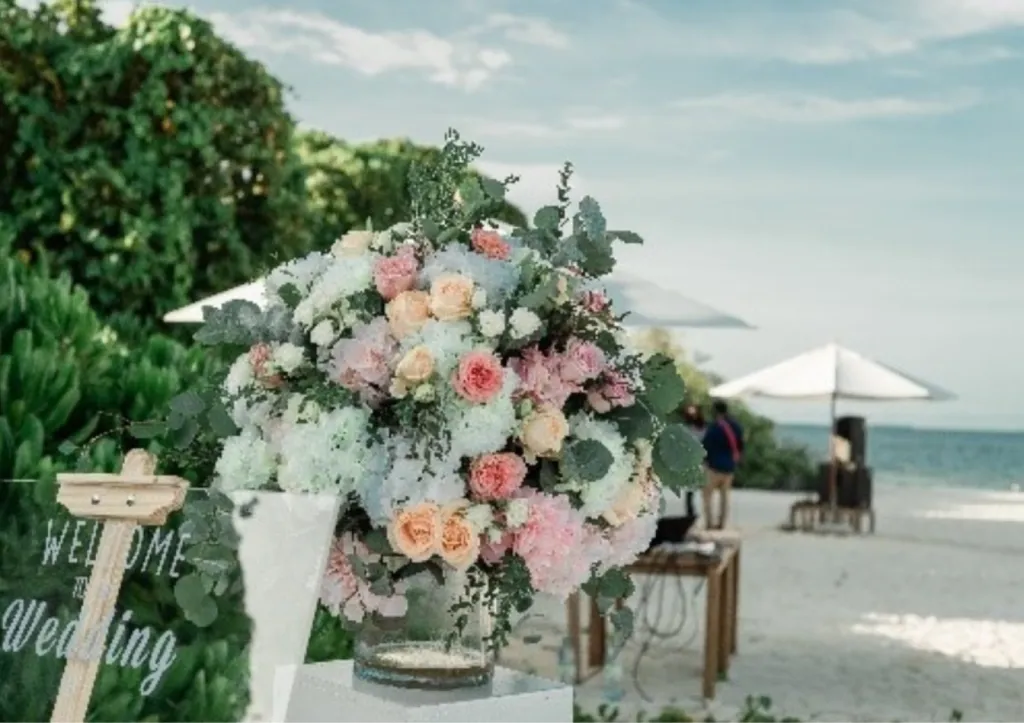 Décoration de mariage thème campagne chic réalisé par votre Wedding Planner en Aquitaine près du Bassin d'Arcachon 