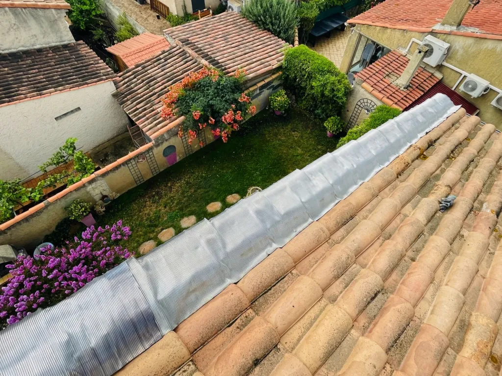 Rénovation de Faîtage et Rive de toiture à Luynes 13080