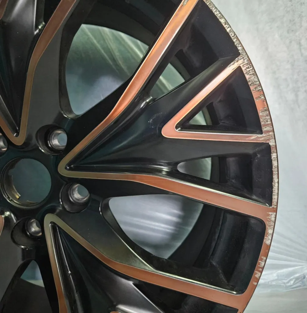 Jante de Cupra abimée