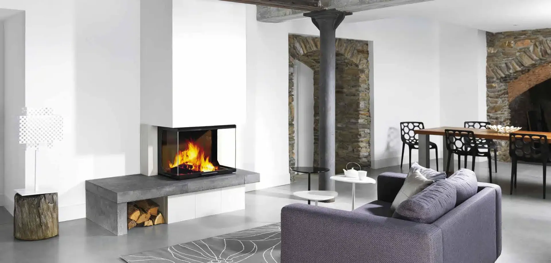 Les cheminées à bois