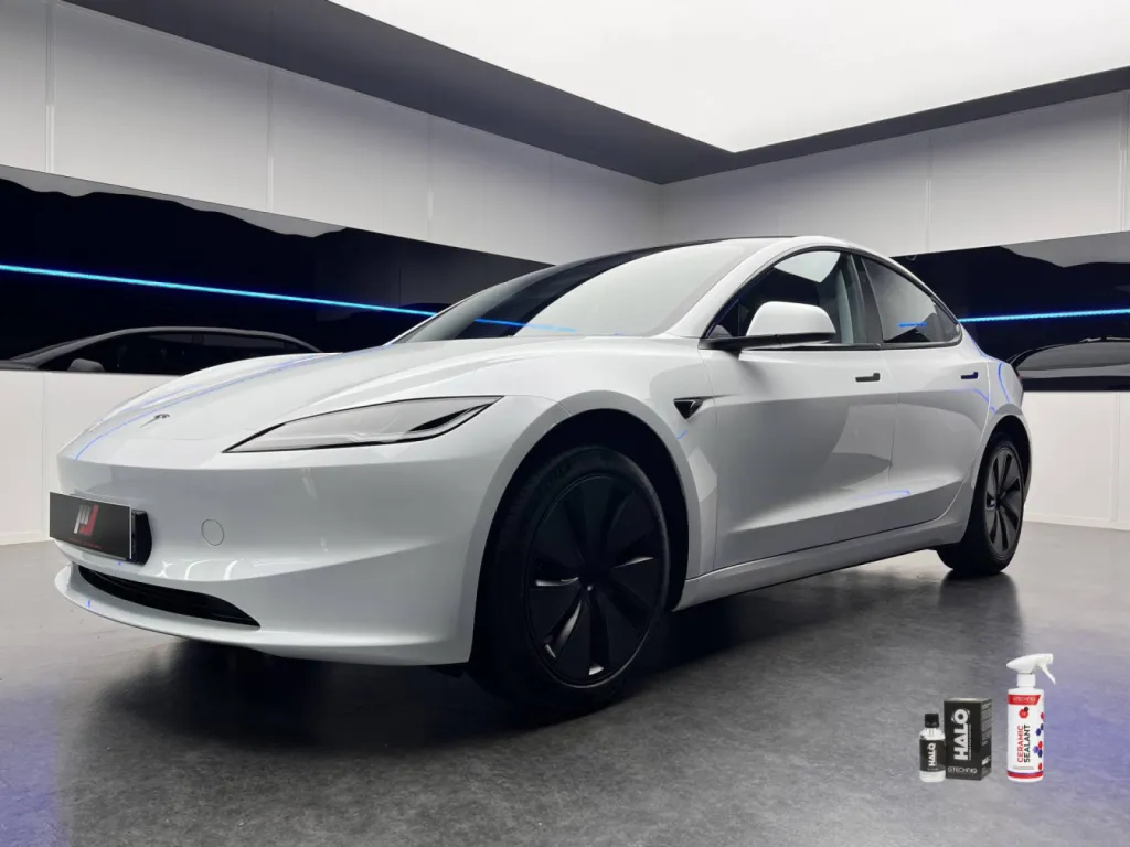 NOUVELLE TESLA MODEL 3 HIGHLAND - PROTECTION PPF XPEL - LESQUIN