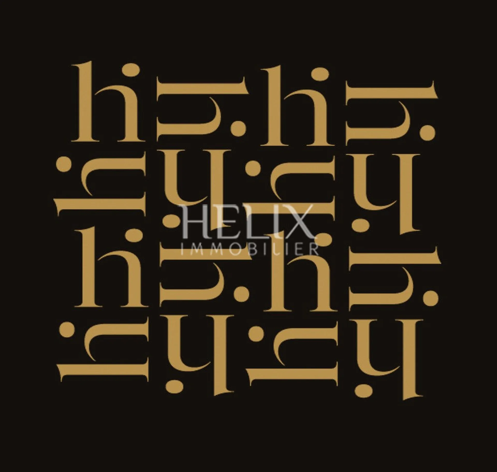 Monograme Logo HELIX Immobilier