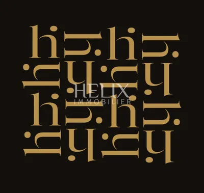 Monograme Logo HELIX Immobilier