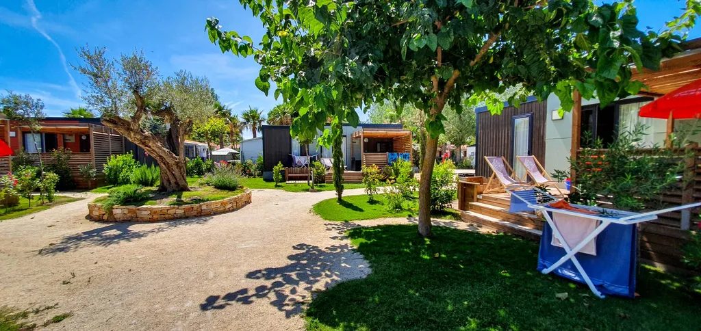 Vacances d'été location en mobil home en  juillet dans l'Hérault au Cap d'Agde