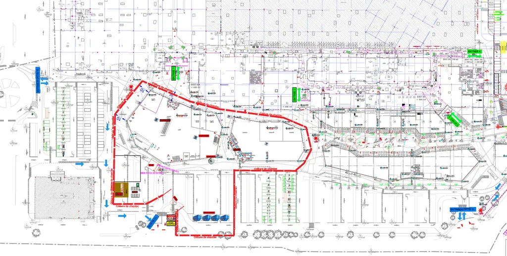 Plan d'installation de chantier