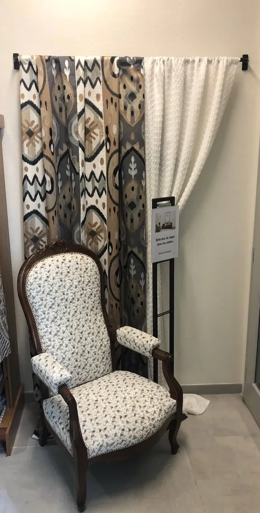 Réfection d'un fauteuil voltaire à crémaillère