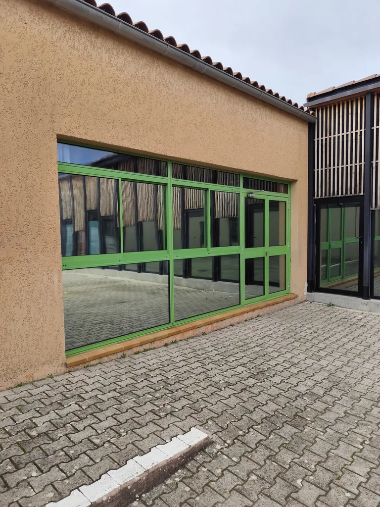 POSE DE FILM ANTI VIS A VIS ASPECT MIROIR ECOLE MATERNELLE MARSEILLE