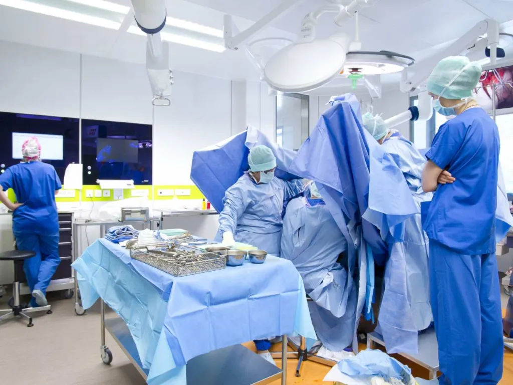 reportage photo santé bloc opératoire CLB