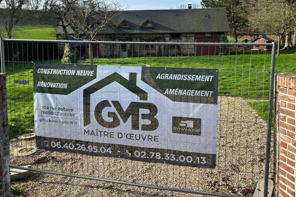 Rénovation d'une maison à Pierrefiques 76 proche Etretat et Criquetot l'esneval