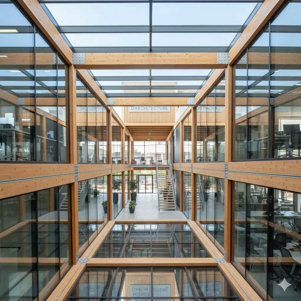 Bureau Ossature bois 