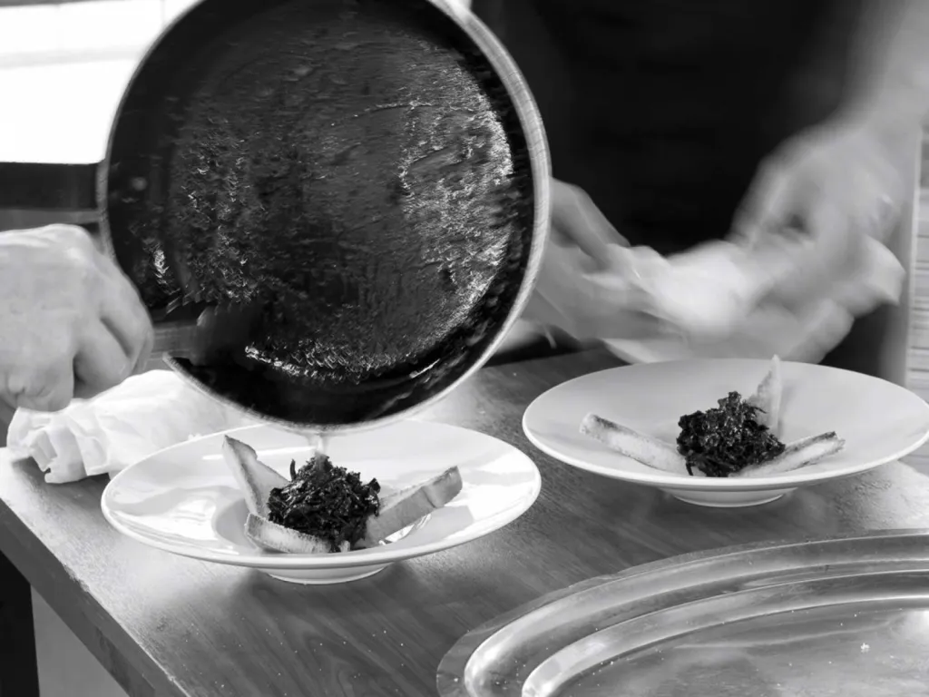 restaurant le 280 dressage d'assiette