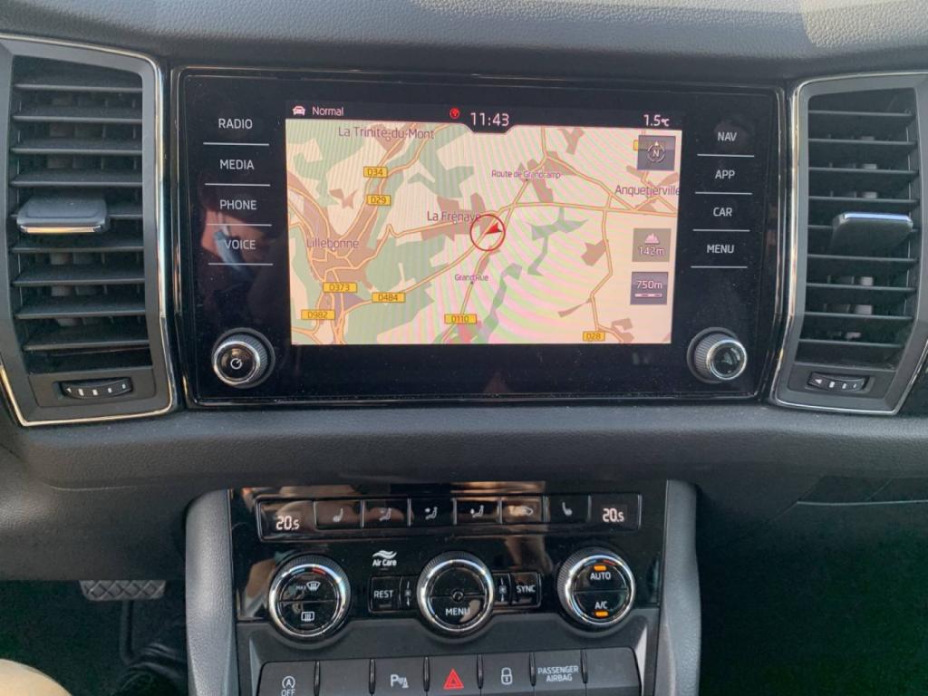 Skoda Kodiaq 7 places Occasion boite automatique diesel proche de Rouen