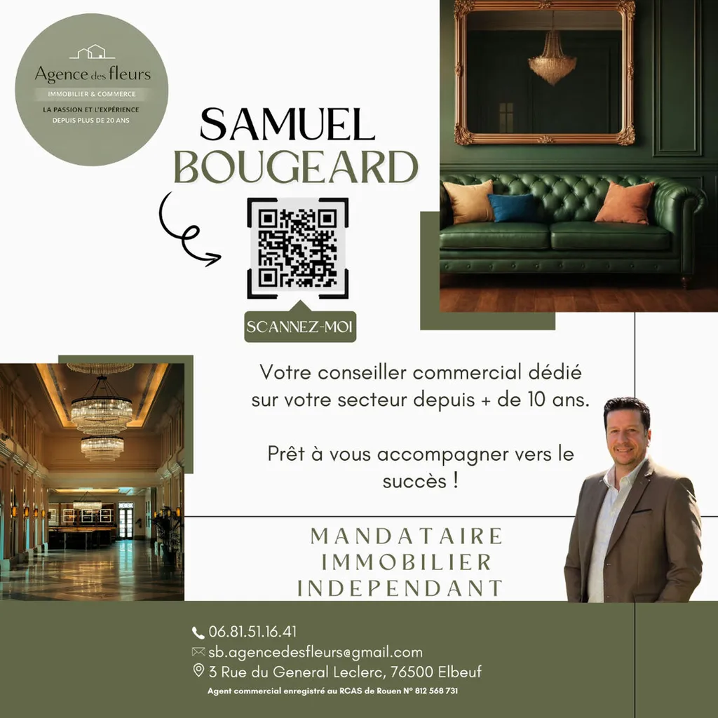 A vendre, Loft contemporain situé en centre ville d'Elbeuf de 198 m²