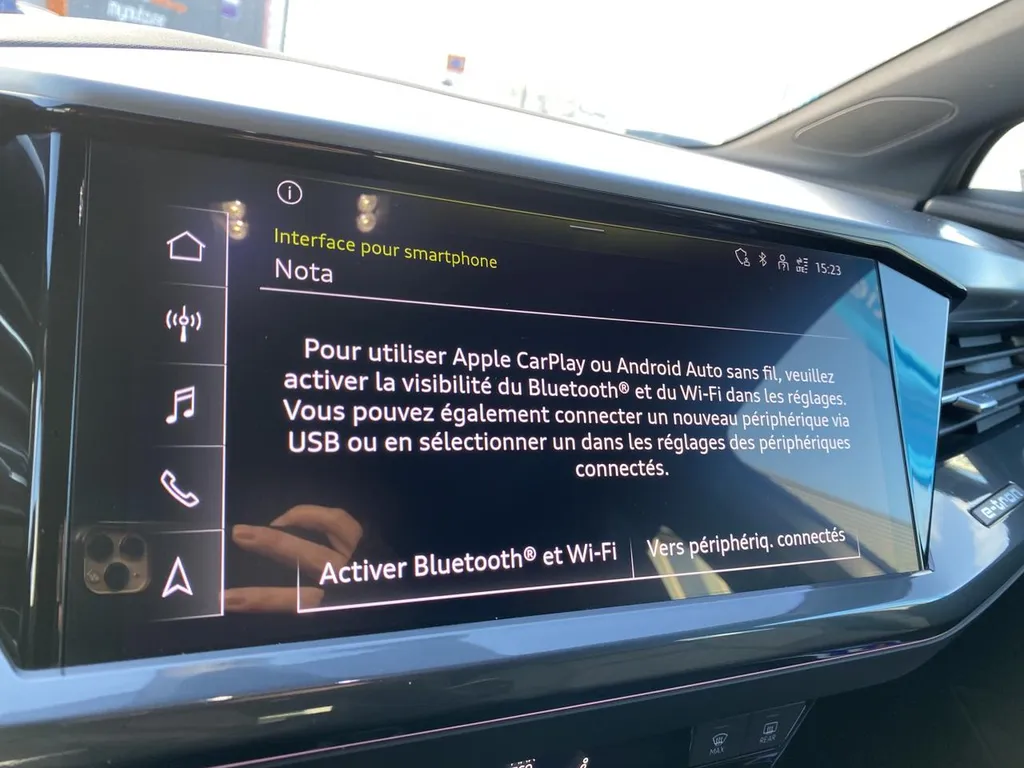 Audi Q4 e-tron Sportback occasion La Frénaye Rouen - SUV Électrique garantie 6 mois