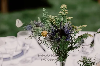 décor de table mariage champêtre