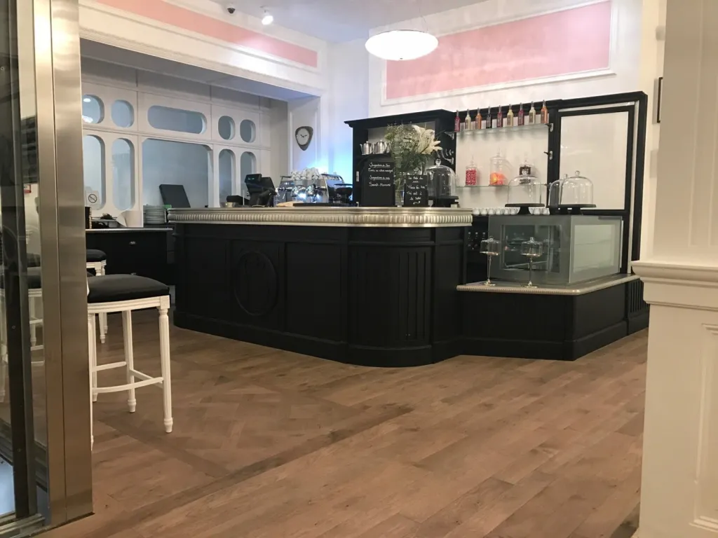 Agencement intérieur de boulangerie en Gironde