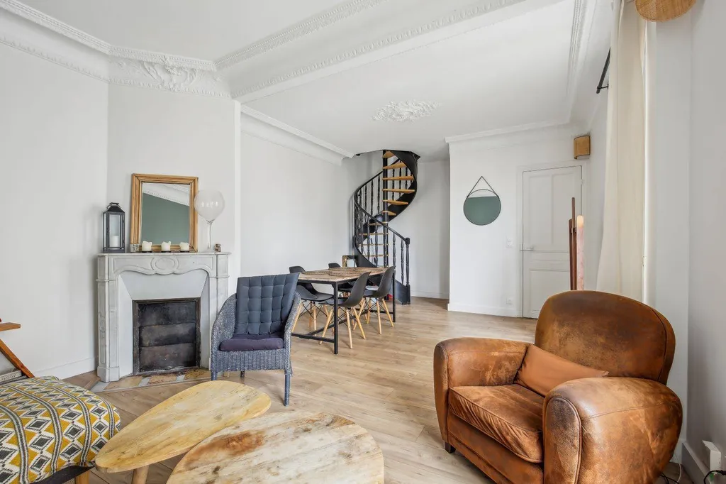 A vendre 2/3 Pièces duplex Ternes Pereire Marché Lebon Paris 75017