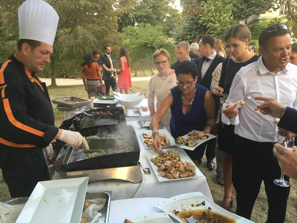 Chef cuisinier en animation culinaire