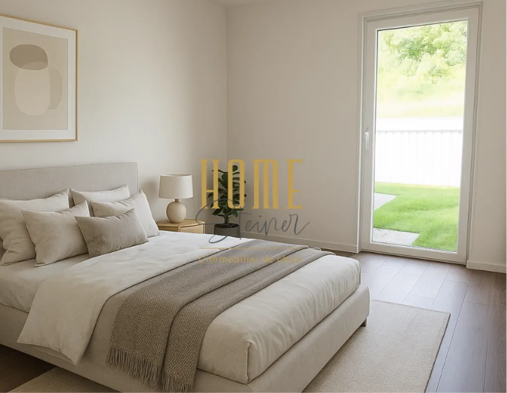 Chambre donnant sur le Jardin à Oberhoffen