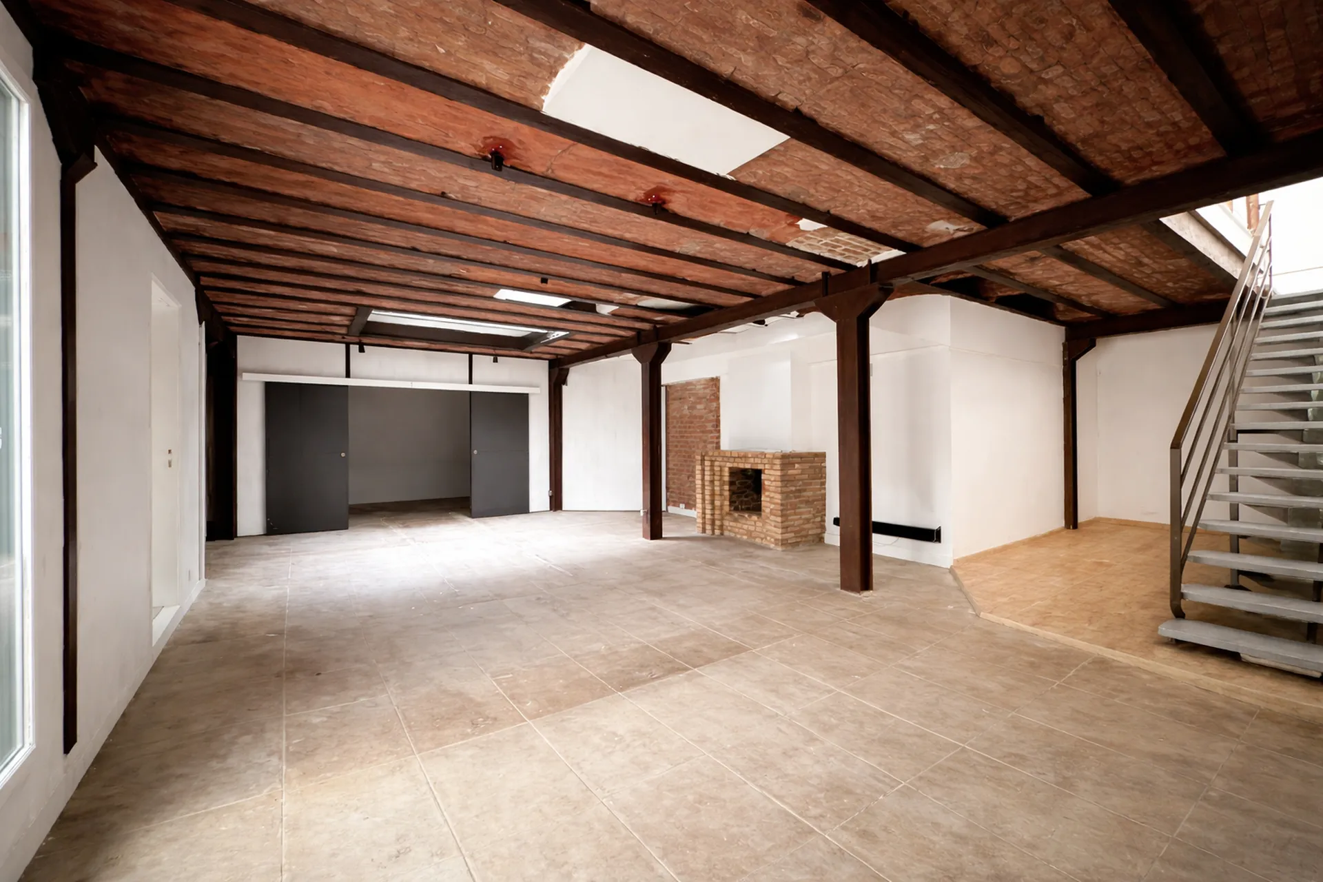 appartement dans un esprit loft, esprit atelier Helix Immobilier 