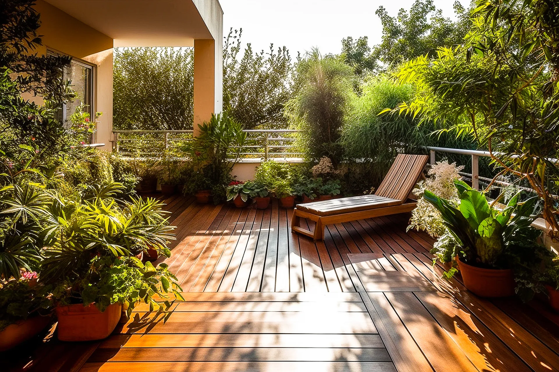 Aménagement extérieur à Saint Tropez