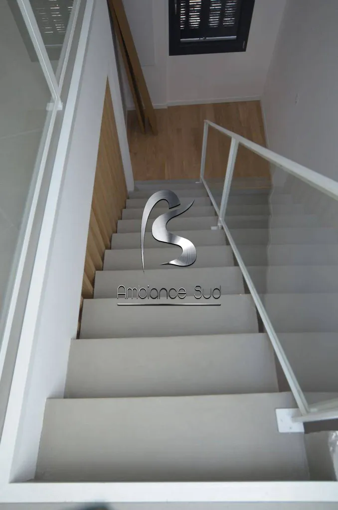 ESCALIER EN BETON CIRE TALOCHE