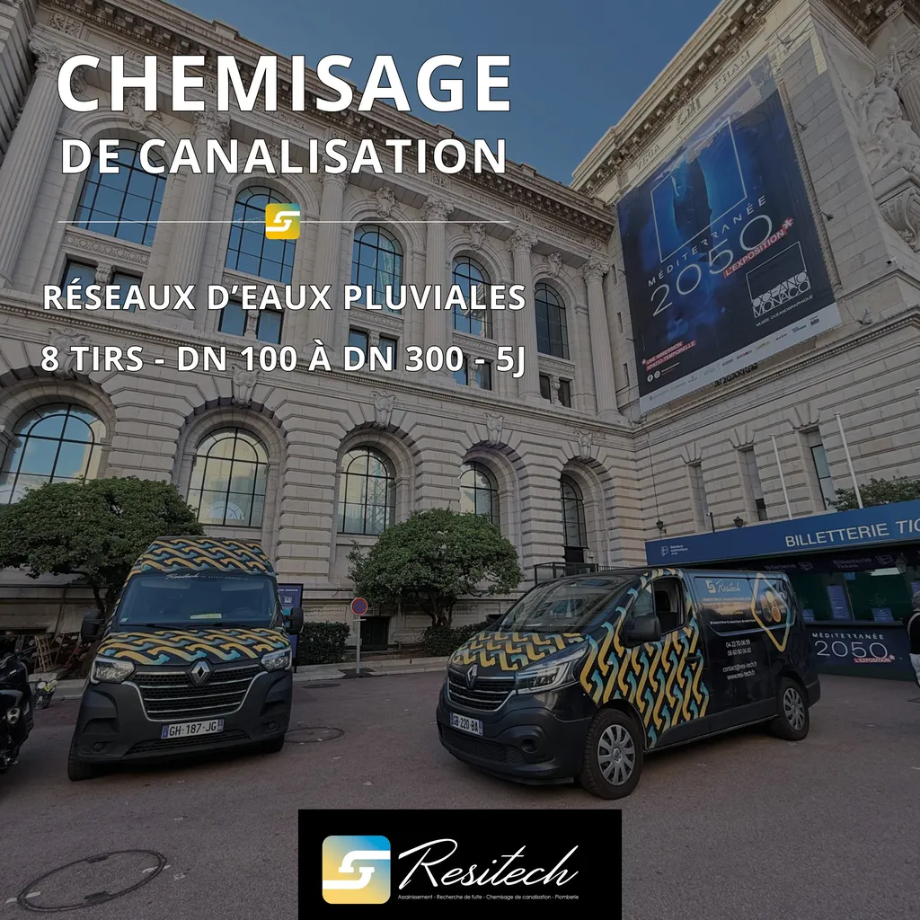 Intervention de chemisage Musée Océanographique de Monaco