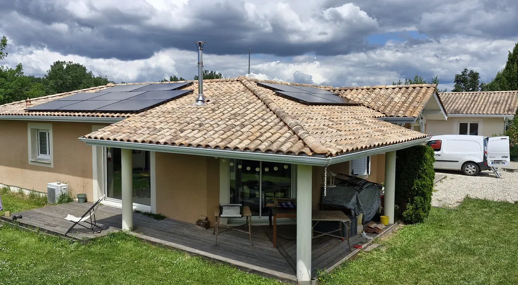 Installation de panneaux solaires à Montussan (33) : Réalisation 6 kWc