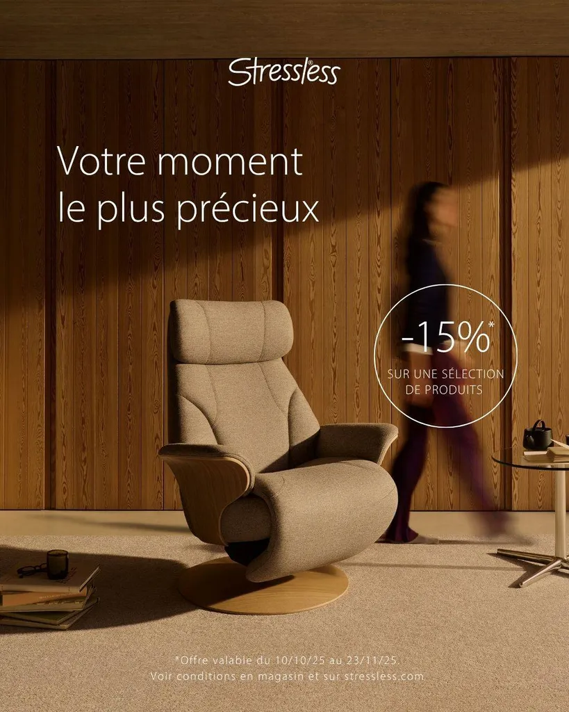 Promotion fauteuil Stressles à Hyères près de cavalaire