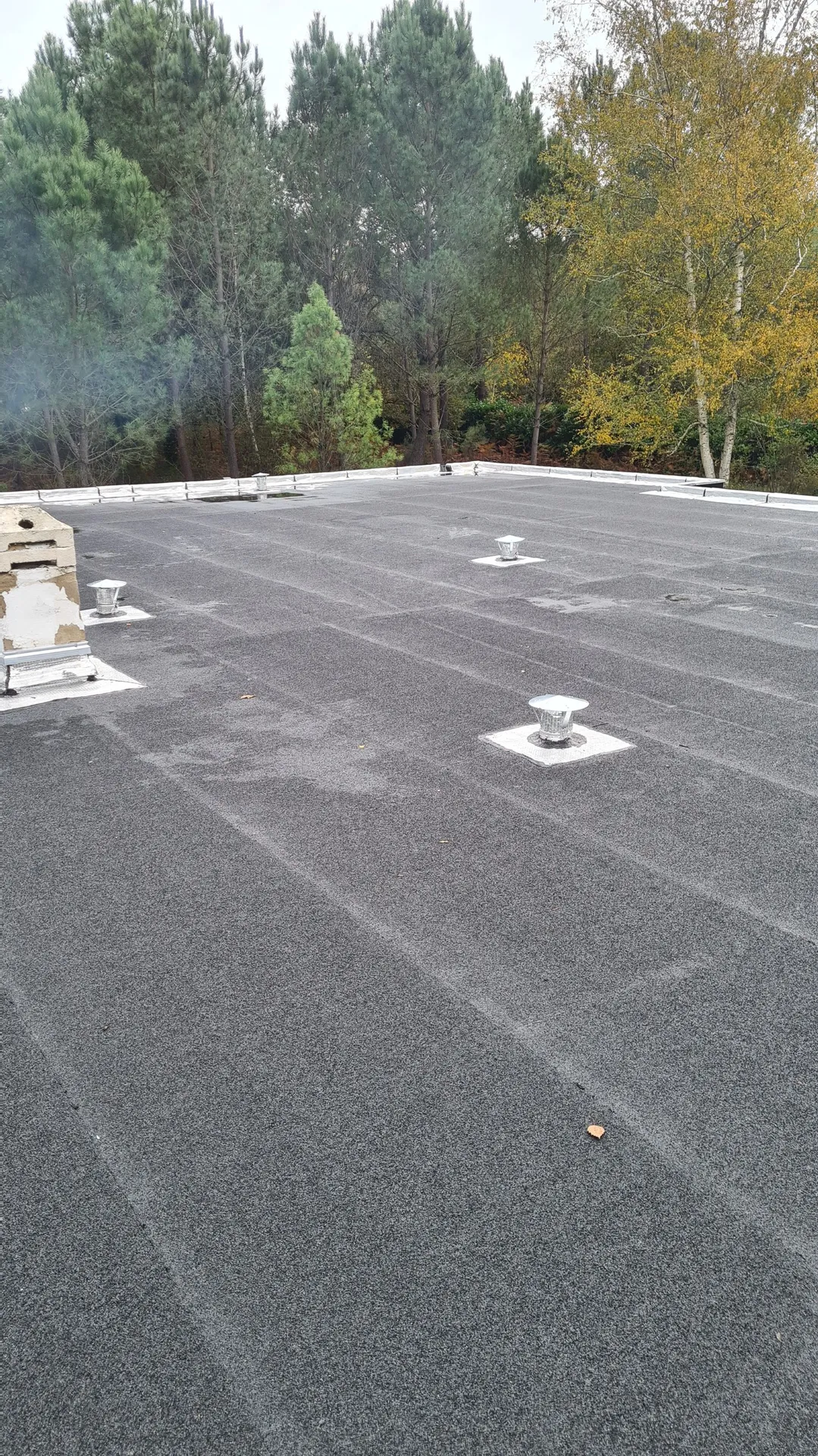 Réfection d’une étanchéité bicouche autoprotégée de 190 m² à Saint-Germain-d’Esteuil