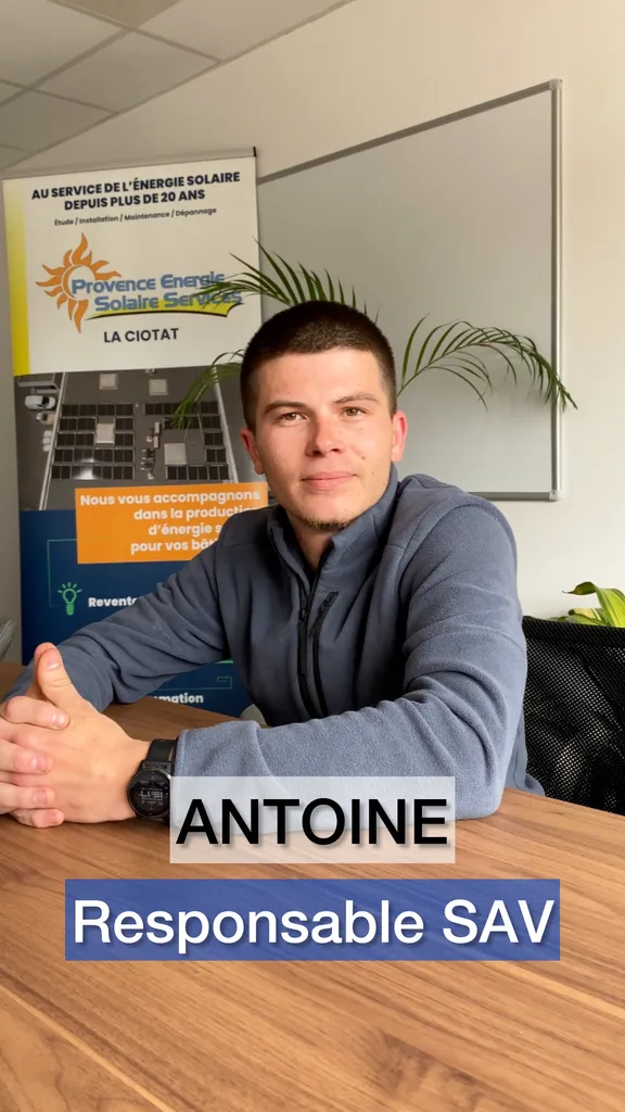Antoine, Responsable SAV 