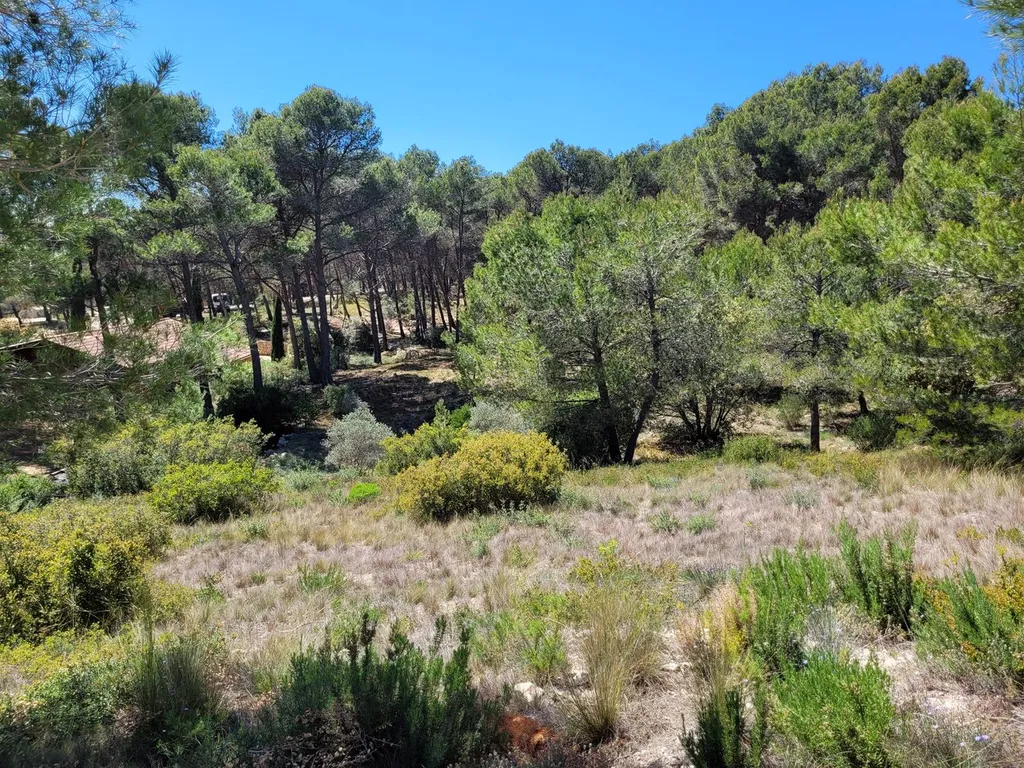 Vendu - Terrain constructible de 3000m² à Ventabren dans le Pays d'AixVendu