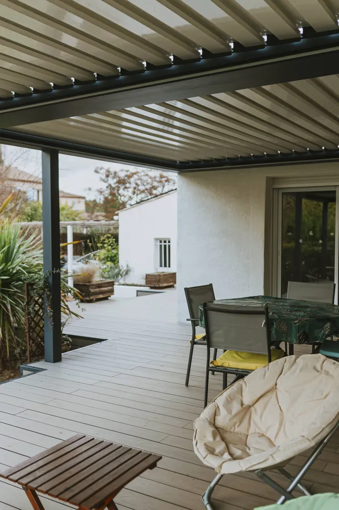 Pergola à Saint-Gilles - Réalisations signé HCT