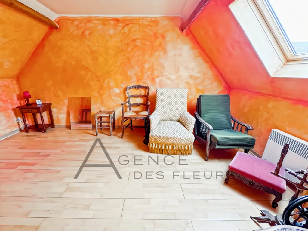 A vendre maison de 145 m² édifiée sur 2400 m² de terrain sur la commune de LE BEC THOMAS 27370