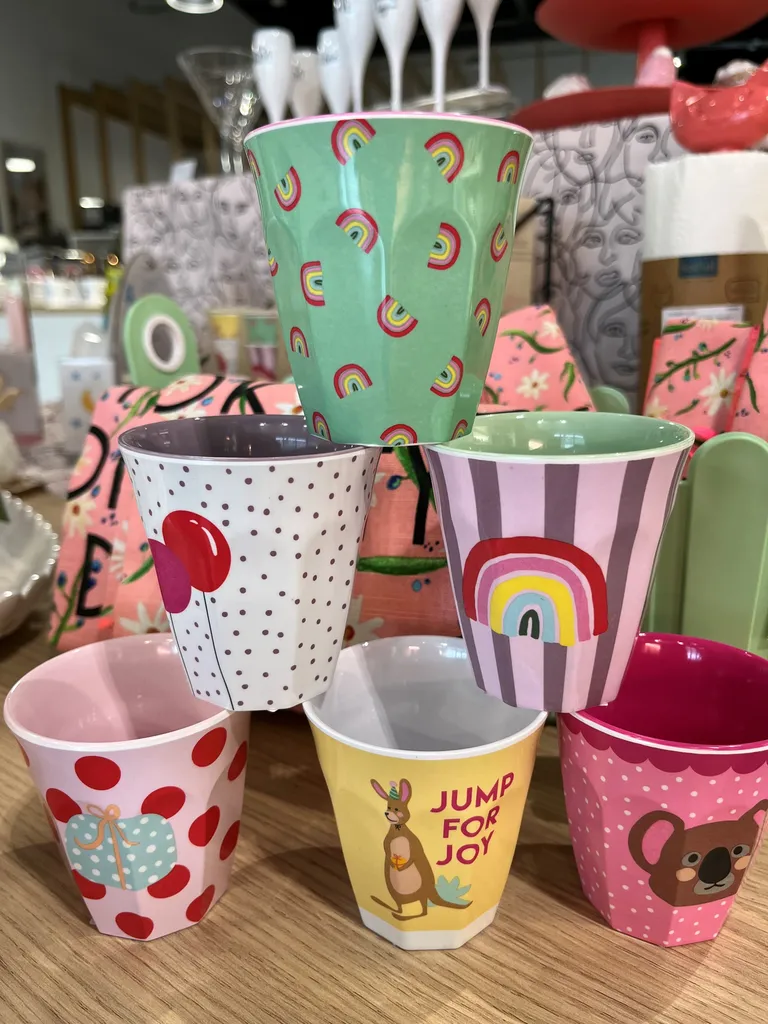 VERRES GOBELETS MELAMINE RICE