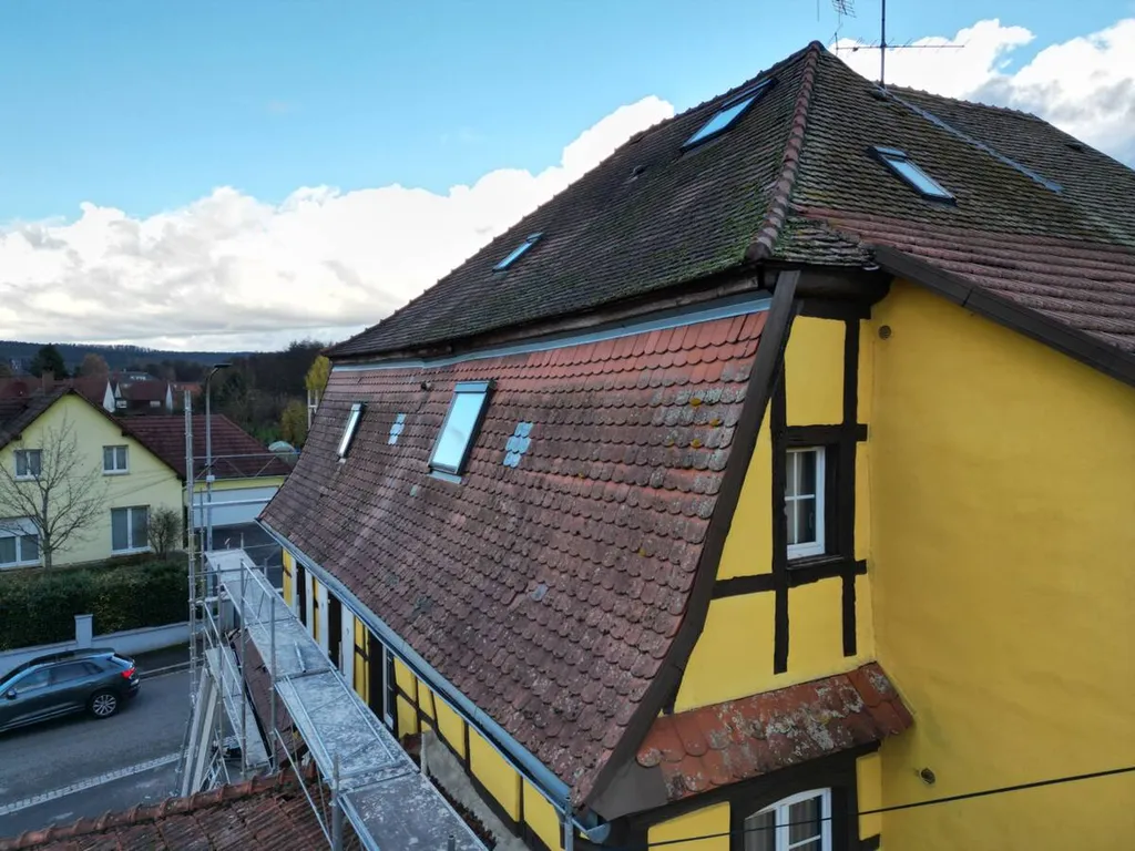 Rénovation complète de toiture à Ingwiller