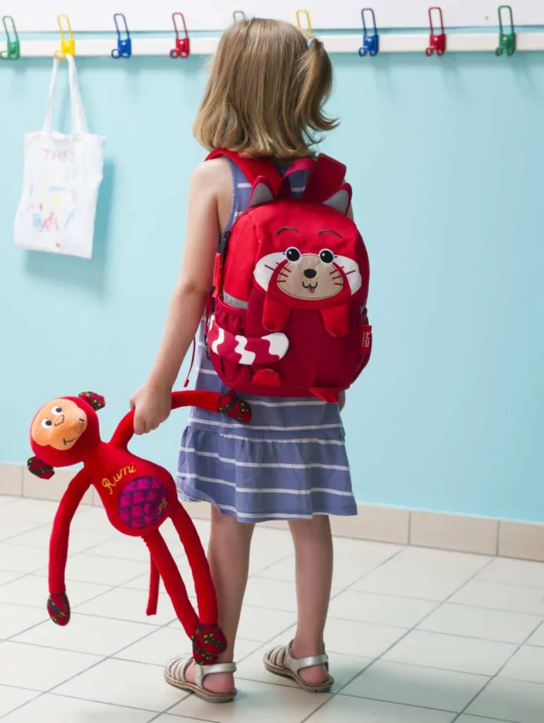 photographe maroquinerie sac à goûter petite fille