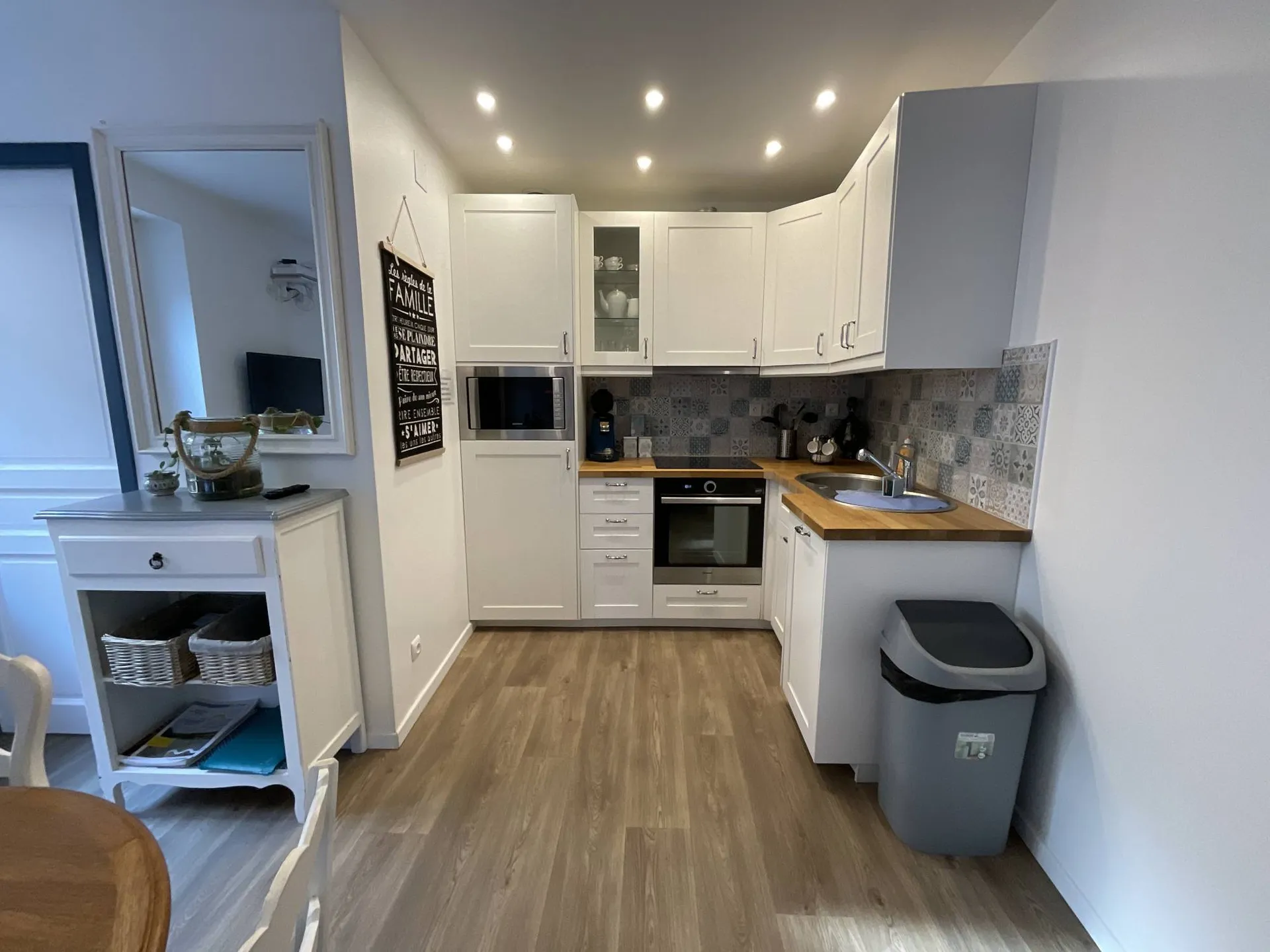 Maison de ville en bord de plage de 51.40m², avec cour, à proximité immédiate du centre-ville de Dieppe.