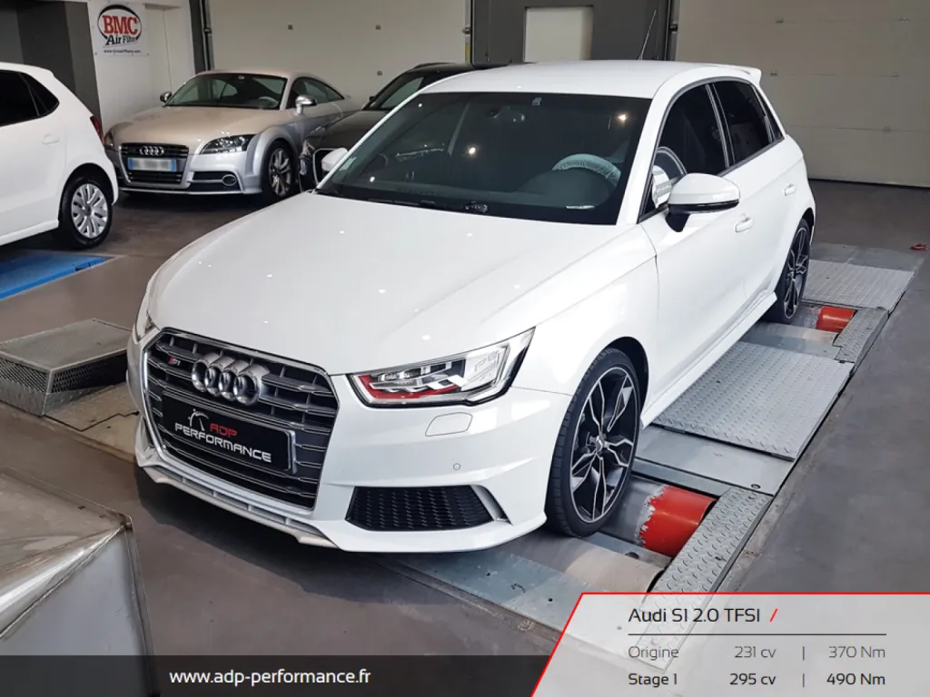 Reprogrammation moteur Nimes - Audi S1 ADP Performance