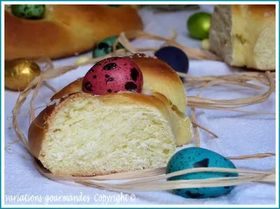 Chronique de la semaine 43 : La traditionnelle brioche de Pâques du Vieux-Nice : lou chaudèu (“l’échaudé”) !