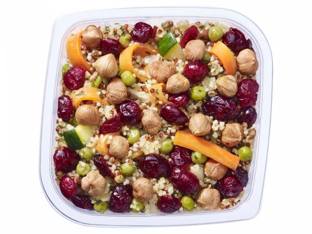 Bonduelle Duo de Quinoa et Poix doux dessus