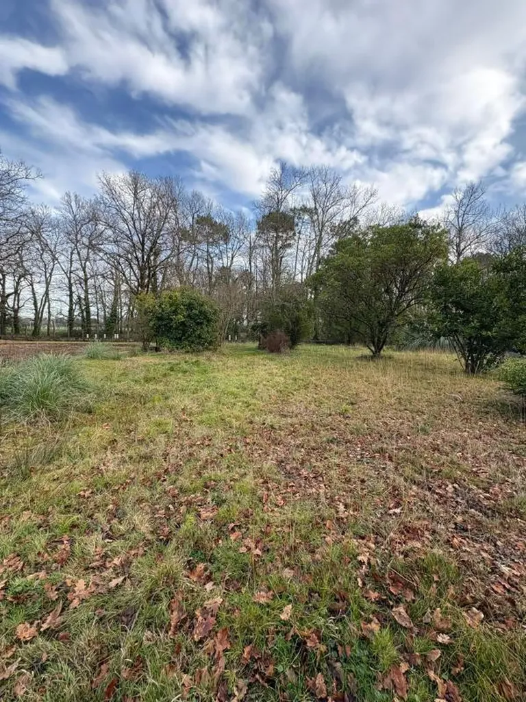 Terrain à bâtir viabilisé de 420m² sur la commune du Taillan Médoc, entre le calme de la nature et la dynamisme de la ville
