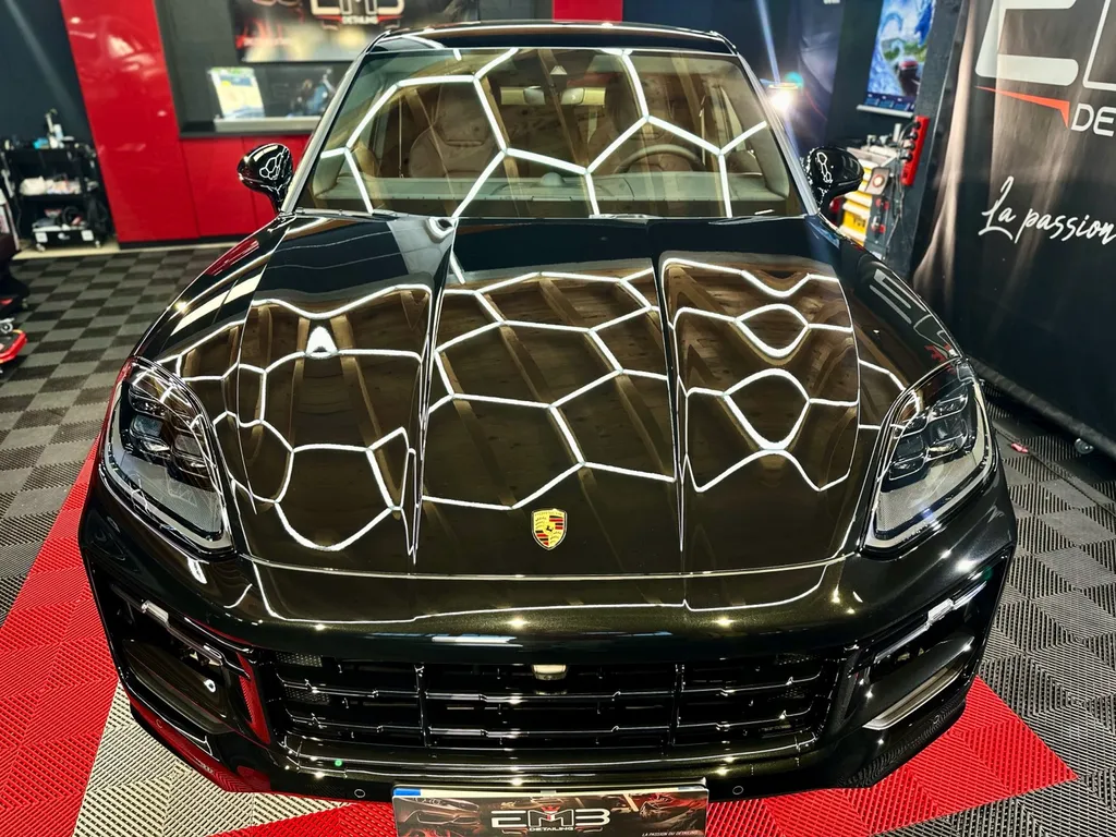 DETAILING auto protection carosserie traitement céramique lyon Porsche Cayenne 