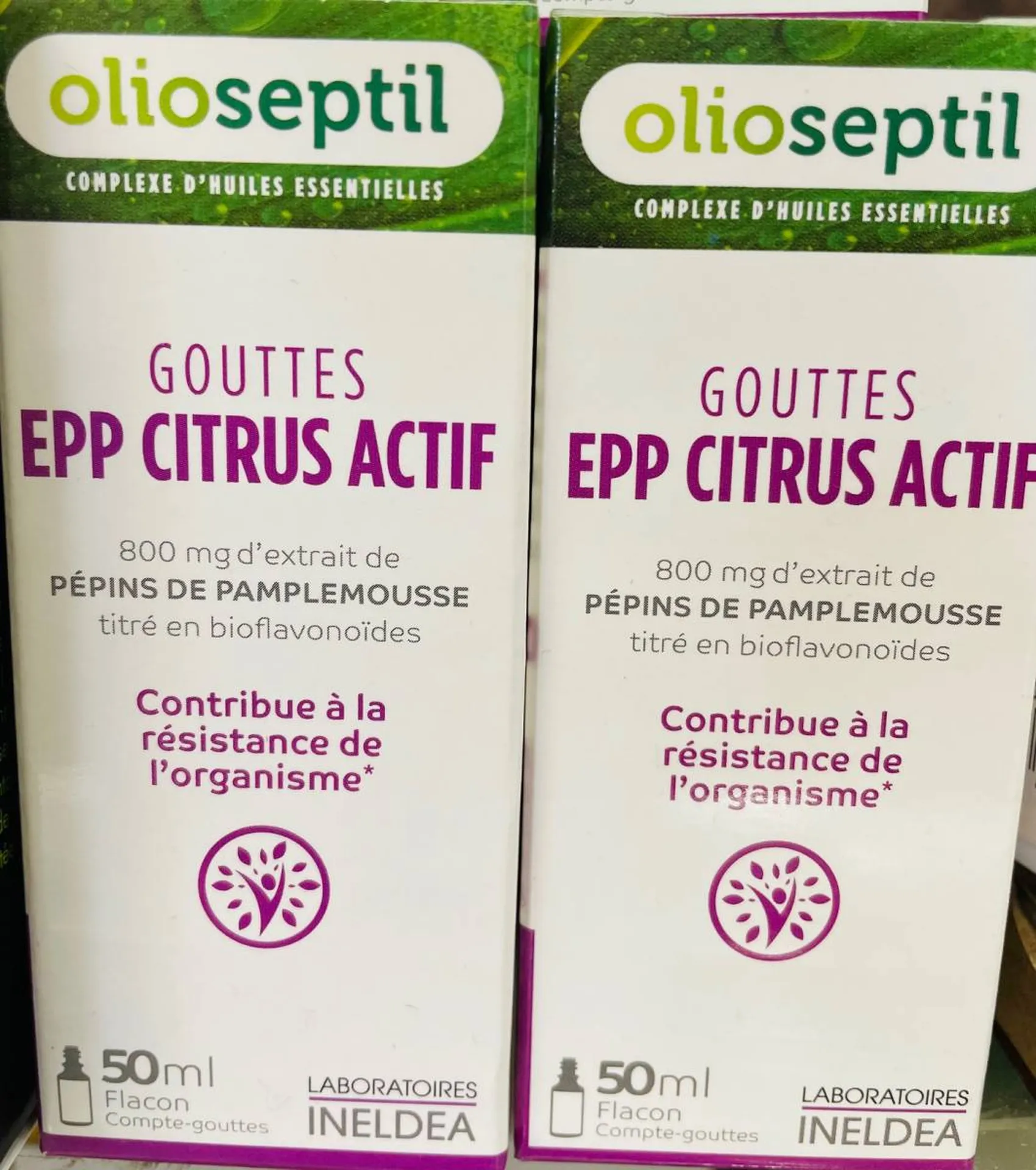 EPP citrus actif olioseptil à marseille