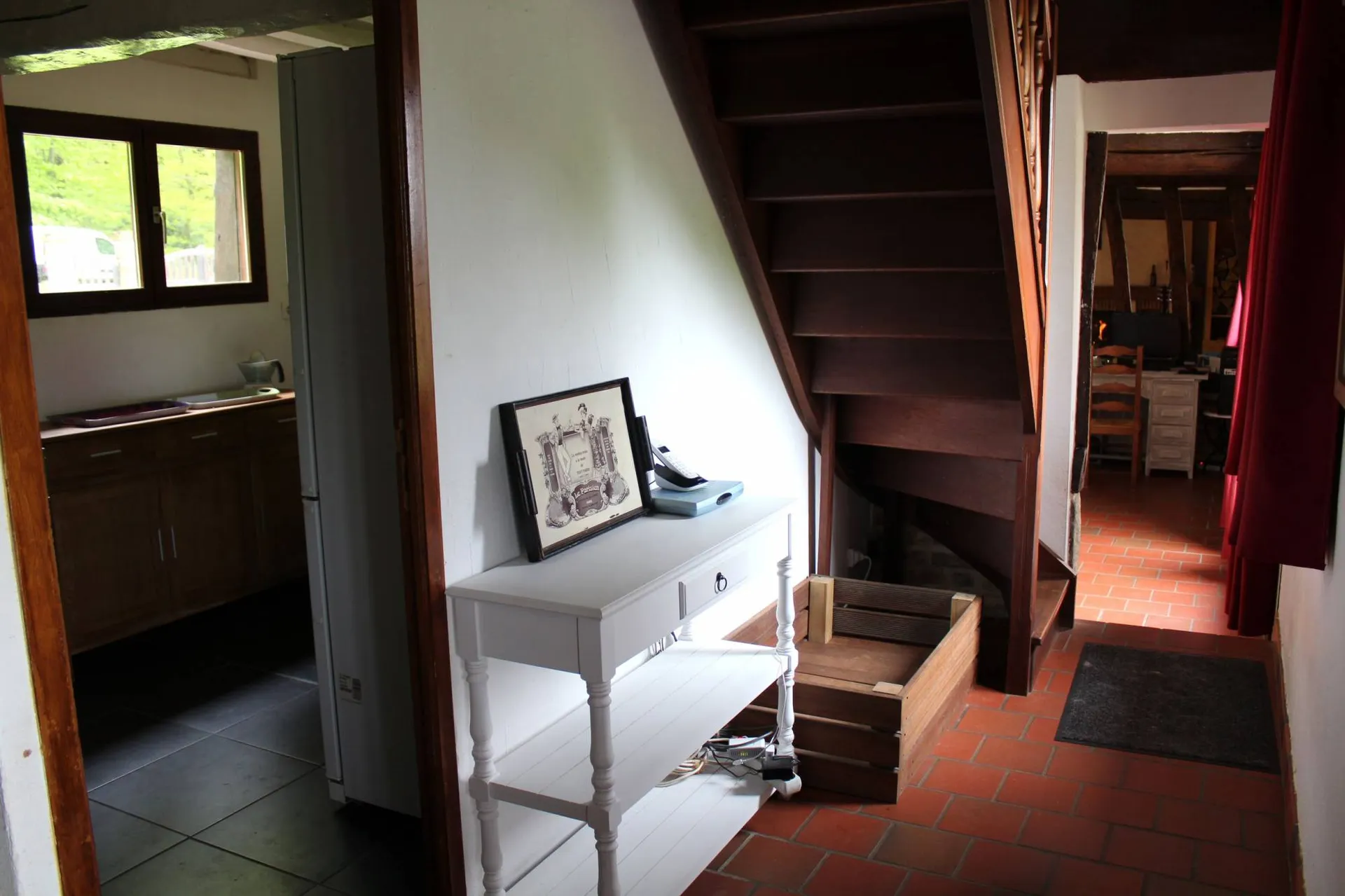 VENDU Longère Normande à l'orée de la forêt à 30 mn de la Mer et de Dieppe, en Normandie, proche d'un bourg tous commerces