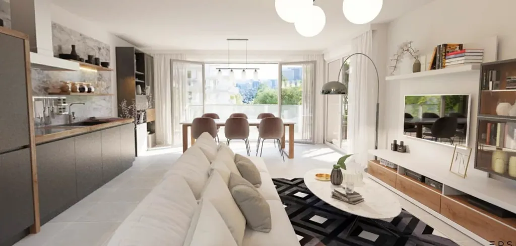 Acheter un appartement T4 dans un programme neuf dans le quartier très recherché du Jardin des Plantes au Mans