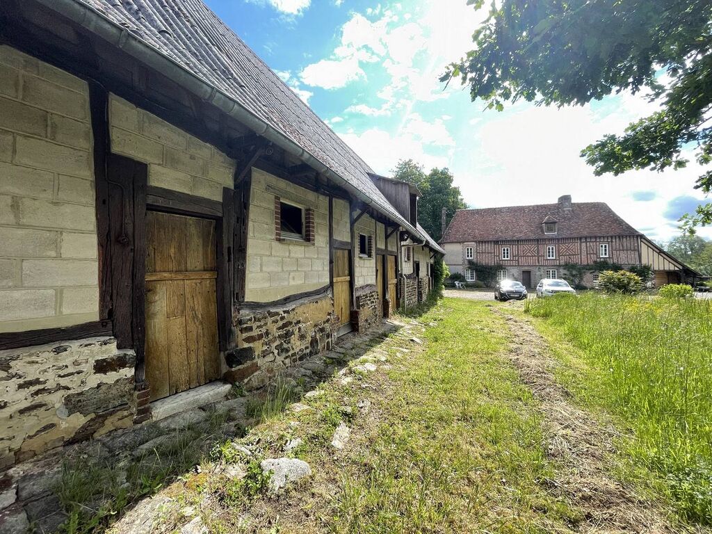 A vendre propriété Normande, dépendances, 6 chambres, 5000m² de jardin, Dieppe, 76