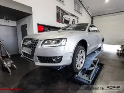 Installation downpipe et suppression silencieux Supersprint Audi A5 2.7 TDi 190cv | ADP Performance Le Pontet 84130