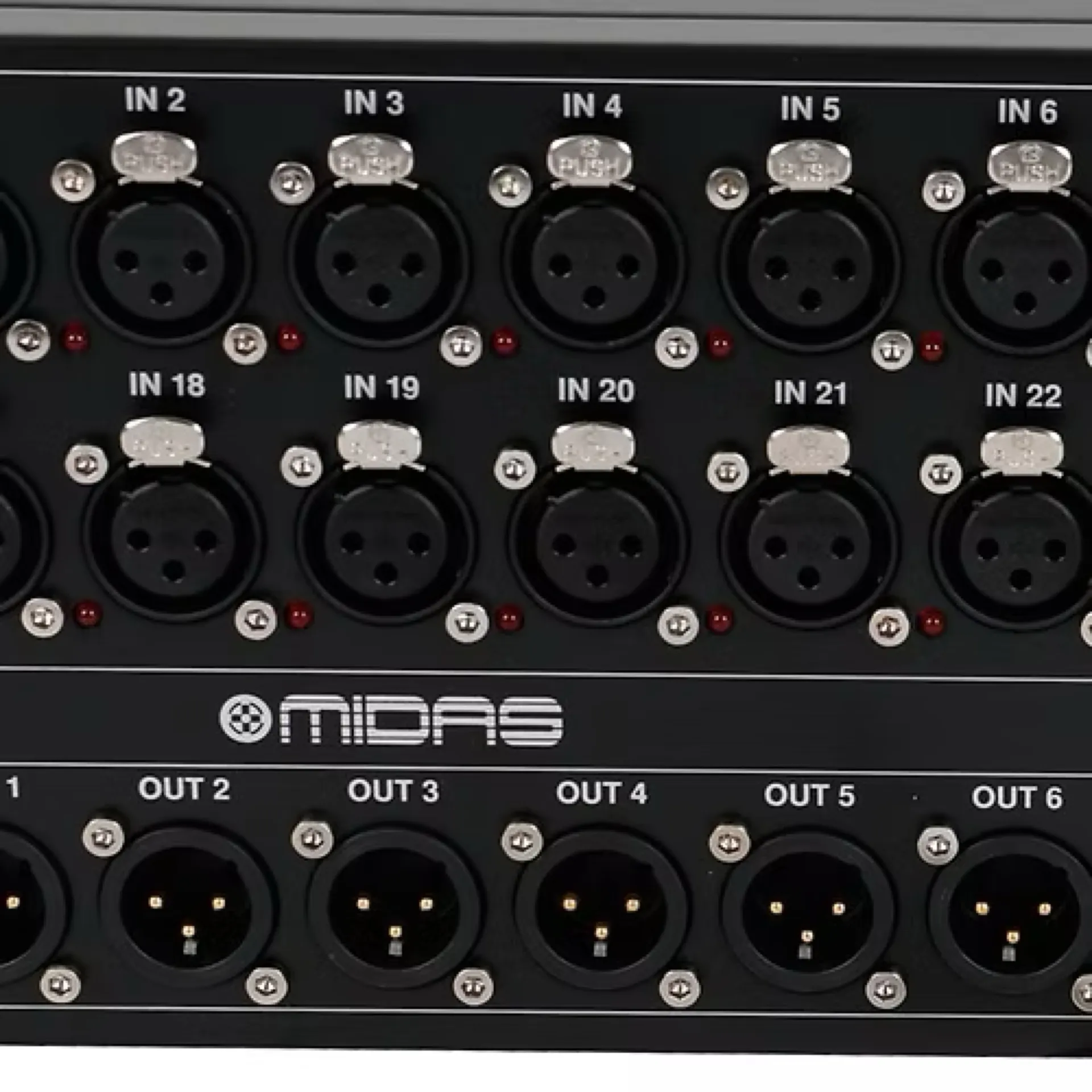 Midas DL32 boîtier de scène Digital + TOURET RJ45 50M