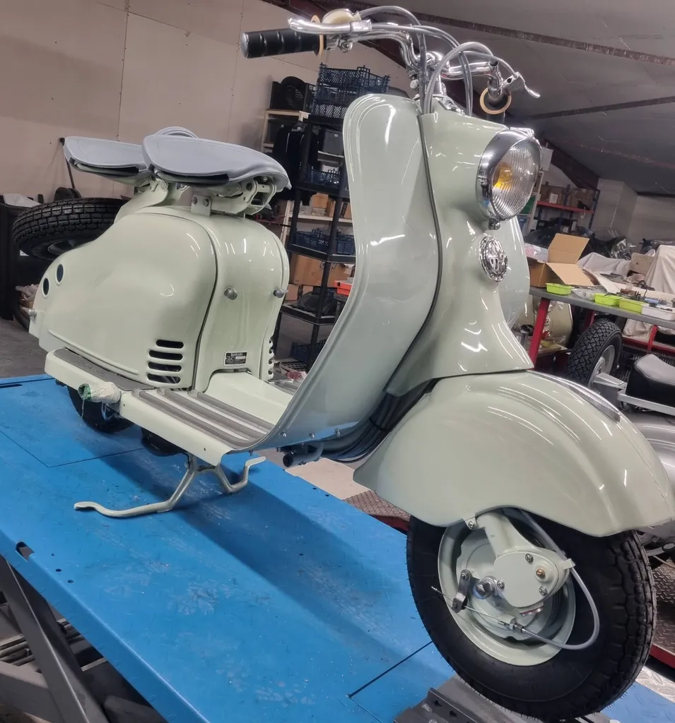 RESTAURATION LAMBRETTA LD 125 TOULON